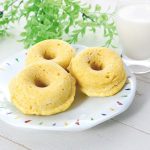 電子レンジでかぼちゃドーナツ