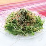 水菜の和風サラダ