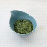 ほうれん草とうらごしコーンの煮びたし(もぐもぐ期)(離乳食)
