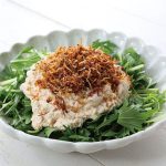 カリカリじゃこのせ豆腐クリームサラダ