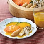 濃厚ベジタブルドレッシングで蒸し野菜