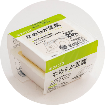 画像：なめらか豆腐 400g (200g×2)